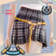 Double Striped Pleated Skirt Winter School Uniform (With Belt Acccessory) logo