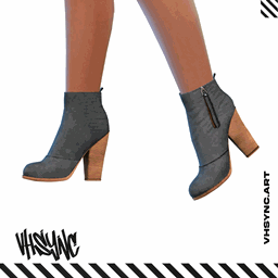 [VHSync] Thick heel ankle boots project image