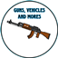 Nuage Guns, Vehicles and mores logo