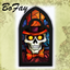 Halloween Stained-Glass Window logo