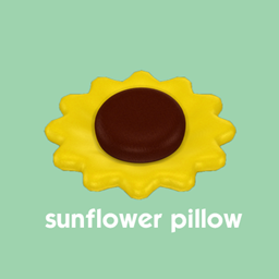 Sunflower pillow - meditation stool