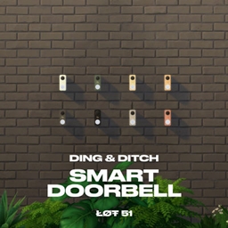 TRAD FR : Ding & Ditch Smart Doorbell by Lot51 logo