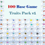 The 100 Base Game Traits Pack V1 by chingyu | Chinese Translation logo