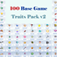 The 100 Base Game Traits Pack V2 | Chinese Translation