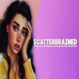SCATTERBRAINED TRAIT By WICKED PIXXEL Spanish Translation logo
