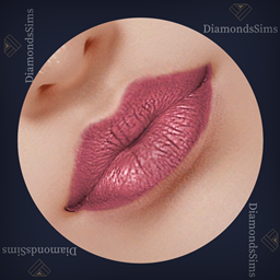 Satin lipstick 28 by diamondssims logo
