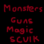 Sculk Guns Horror and Magic logo