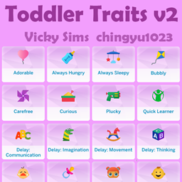 Toddler Traits Pack by chingyu | Chinese Translation