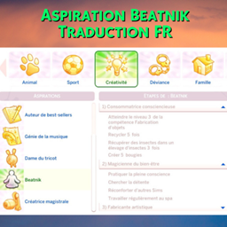 Mod aspiration et trait Beatnik par BosseLady - Trad FR