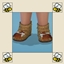 Toddler Fluffy Fox Shoes logo
