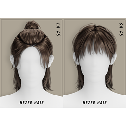 [Hezeh]Hair_No.52 V1&V2 logo