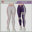 Leggings with bow logo