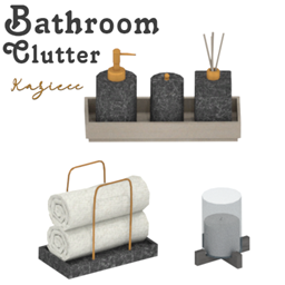 Kaziecc ~ Bathroom Clutter Set