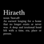 Reminiscence: Hiraeth Edition logo