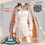 High Waist Contrast Stitch Pocket Necktie Winter School Uniform (With Coat) logo