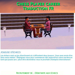 Mod Chess Player career par Kiara - Trad FR