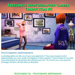 Mod Freelance Photographer career par Kiara - Trad FR