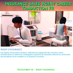 Mod Insurance Sales Agent career par Kiara - Trad FR