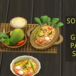 (THAI GREEN PAPAYA SALAD)  BY ICEMUNMUN TRANSLATION INTO SPANISH