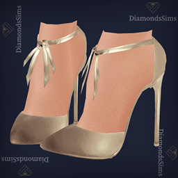 Ribbon heels 42 by diamondsims logo