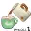 Trad FR Hot Chocolate Machine  littlbowbub logo