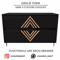 GoldFish Functional Art Deco Dresser logo