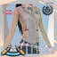 Double Breasted Contrast Colorblock Open Blazer Jacket Winter School Uniform logo