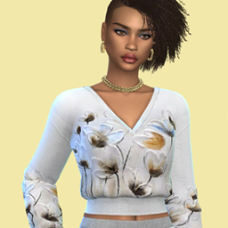 Alma sweater pattern logo