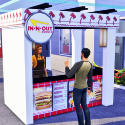 Trad FR In-N-Out Custom Stall  1 Insimnia