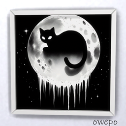 Moonlit Cat