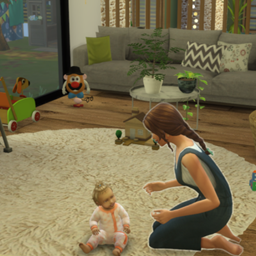 Infant mother loading screen / Fond d’écran