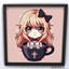 Gothic Tea Cup Girl logo