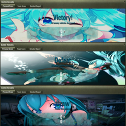  GeeMod 2 "Battle Results" hatsune miku