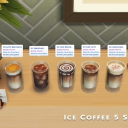 Set de 5 recetas de café calientes de Oni Traducido al español by LizzySims