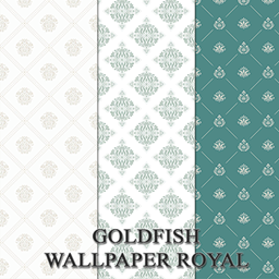 GoldFish Wallpaper Royal logo