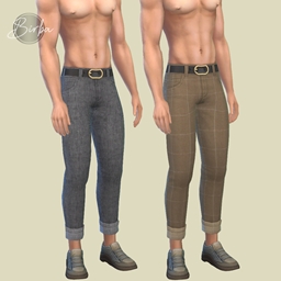 Benjamin trousers logo