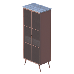 [Requires mesh] Edison Cupboard With Doors Closed