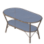 [Requires mesh] Edison Rattan Pill Shaped Table logo