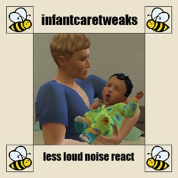Less Loud Noise React - Infant Care Tweaks project image