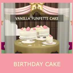 Vanilla Funfetti Birthday Cake de icemunmun en français