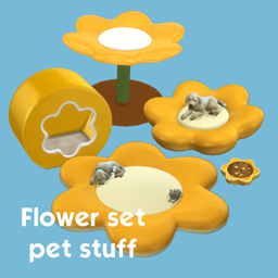 Flower set - pet stuff