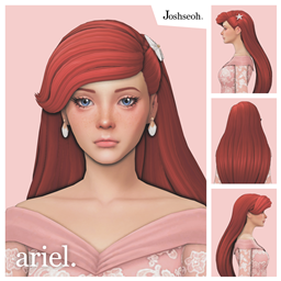 Ariel Hair & Starfish Accessory