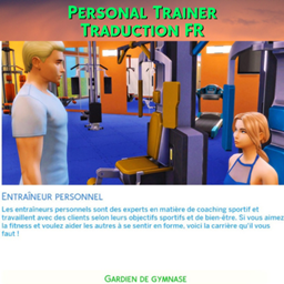 Mod Personal trainer career par Kiara - Trad FR