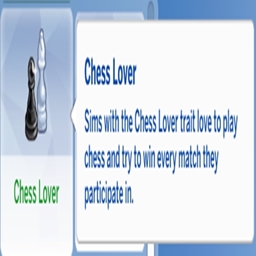 Chess Lovers Trait By KiaraSims4Mods Spanish Translation