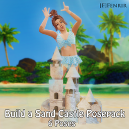 [F] Build a Sand Castle Posepack