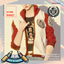 Men's Button Up University Hoodie with Undershirt logo
