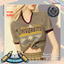 Women's Tied Up Graphic University Tee Shirt logo
