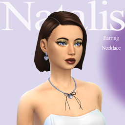 Necklace & earrings setⁿᵃᵗᵃˡⁱˢ logo