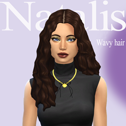 Wavy hairⁿᵃᵗᵃˡⁱˢ logo