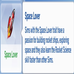 Space Lover Trait By KiaraSims4Mods Spanish Translation